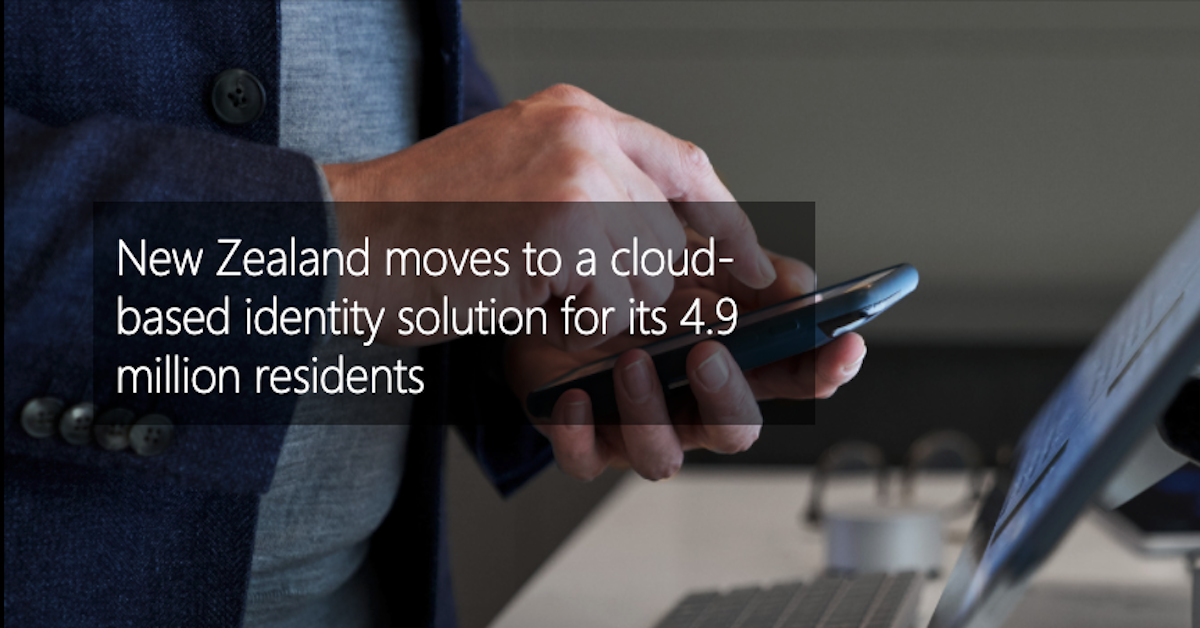 New Zealand adopts cloud based identity